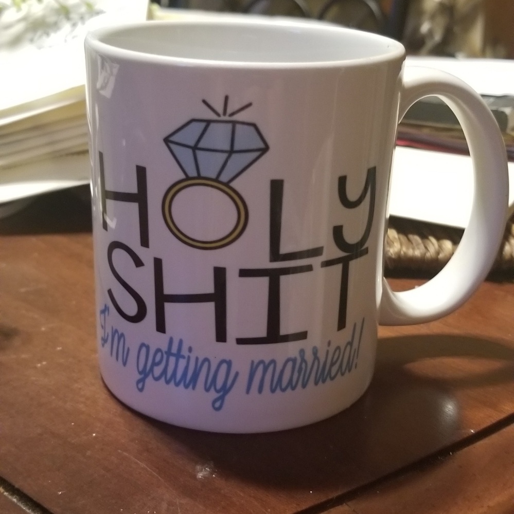 engaged bride to be mug